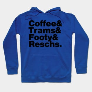 Reschs - Melbourne (black) Hoodie